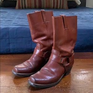 Frye Harness Boots 12 inch
